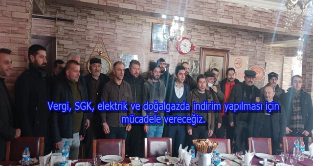 Vergi, SGK, elektrik ve doğalgazda indirim yapılması için  mücadele vereceğiz.