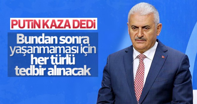 Başbakan Yıldırım El Bab'daki kazayla ilgili konuştu