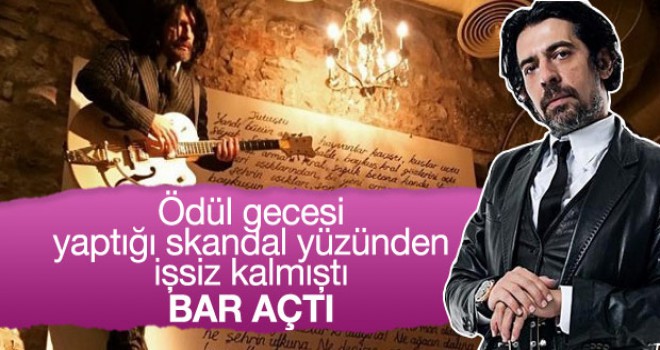 Okan Bayülgen bar işine girdi