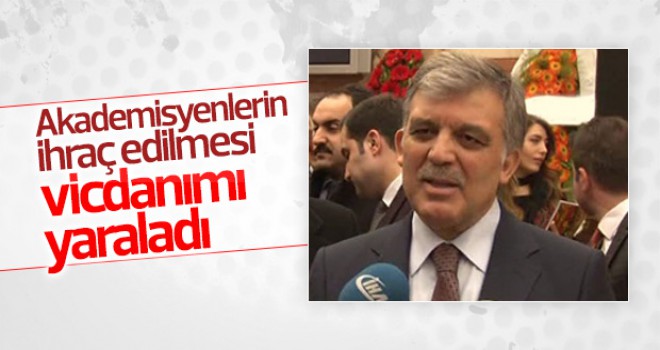 Abdullah Gül'den KHK yorumu