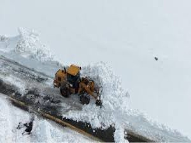 Ardahan'da kar temizliği
